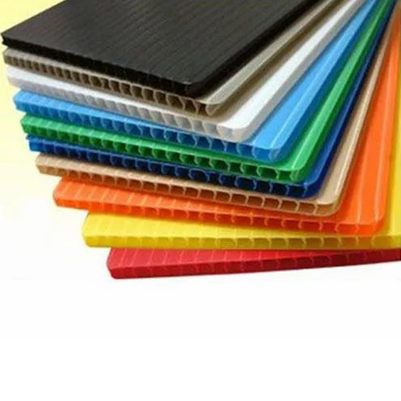 Antistatisk PP korrugert plastplate for lagerdeler