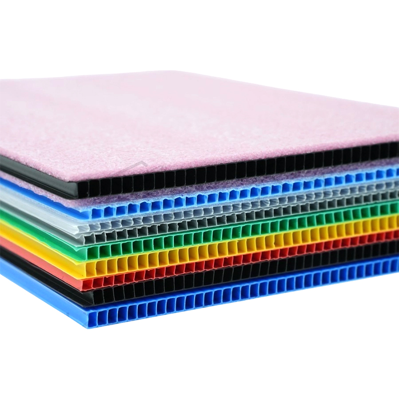 Vanntett laminert PP Twinwall hulplate