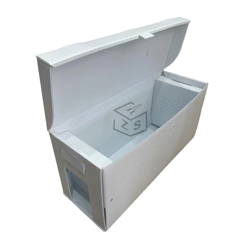 Pustende perforert korrugert plast Nuc Box