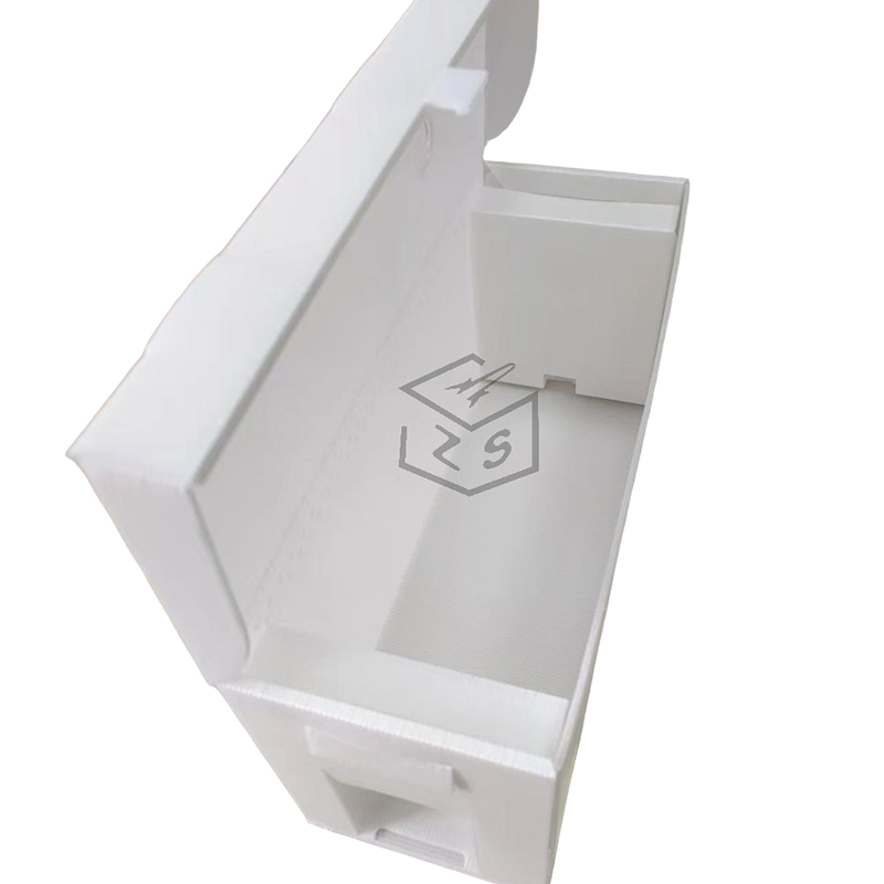 Pustende perforert korrugert plast Nuc Box