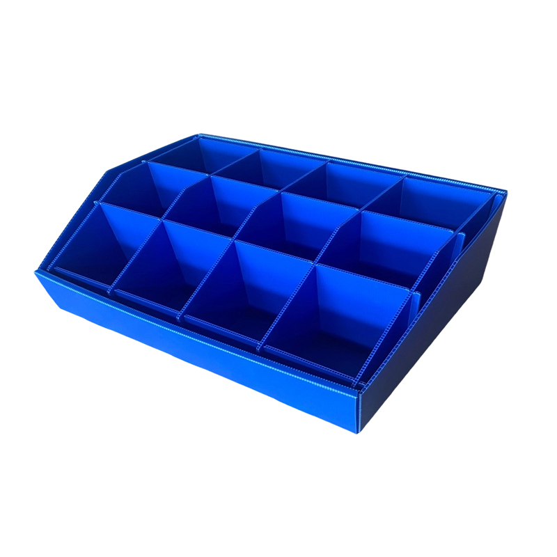 Delt Coroplast PP Hollow Board Hardware Sorteringsboks