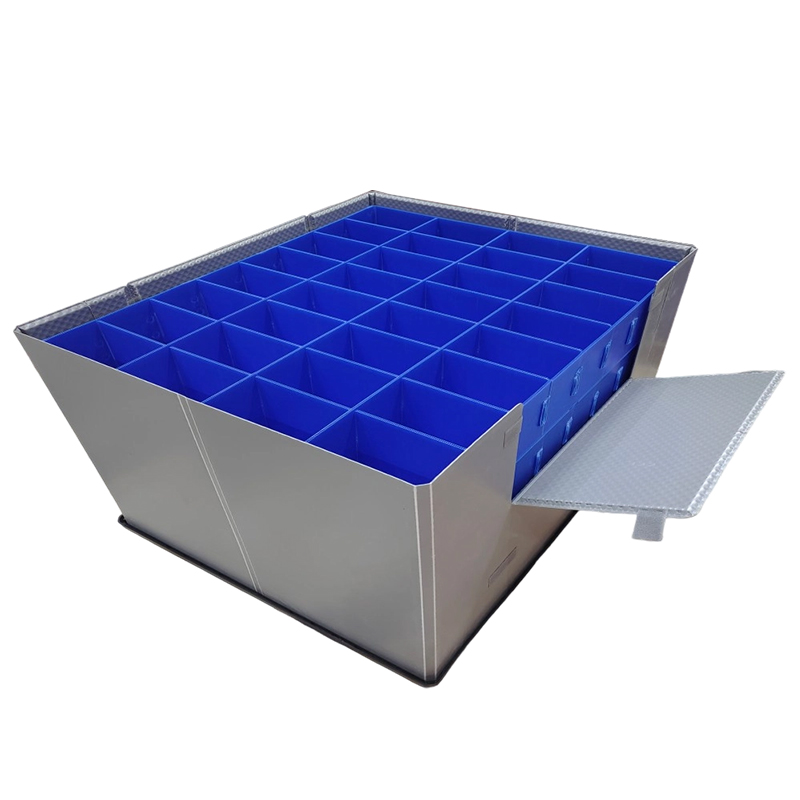 Delt Coroplast PP Hollow Board Hardware Sorteringsboks