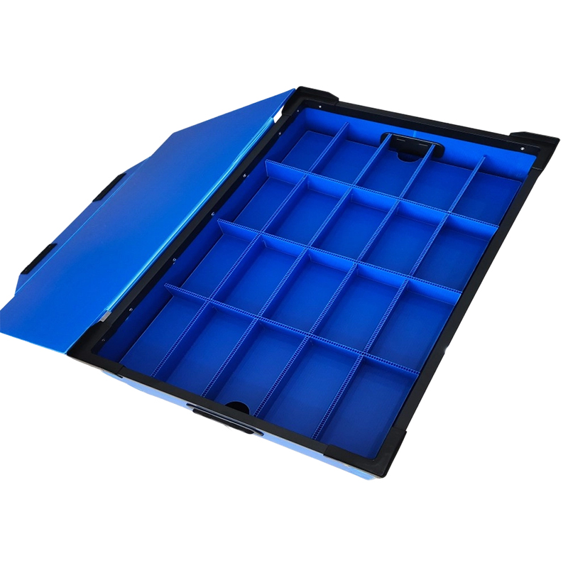 Delt Coroplast PP Hollow Board Hardware Sorteringsboks