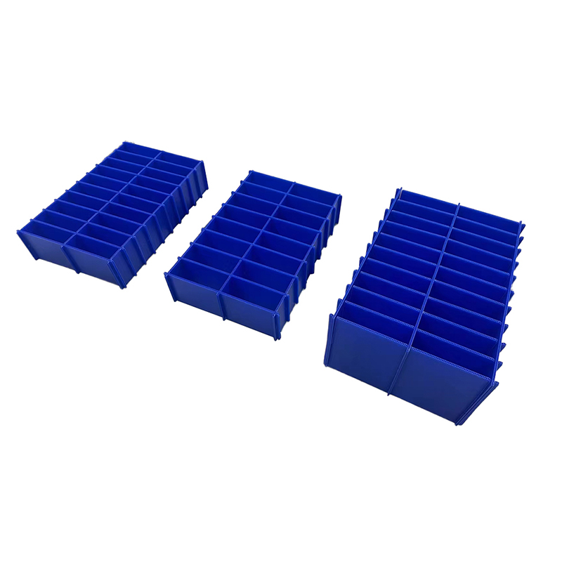 Delt Coroplast PP Hollow Board Hardware Sorteringsboks