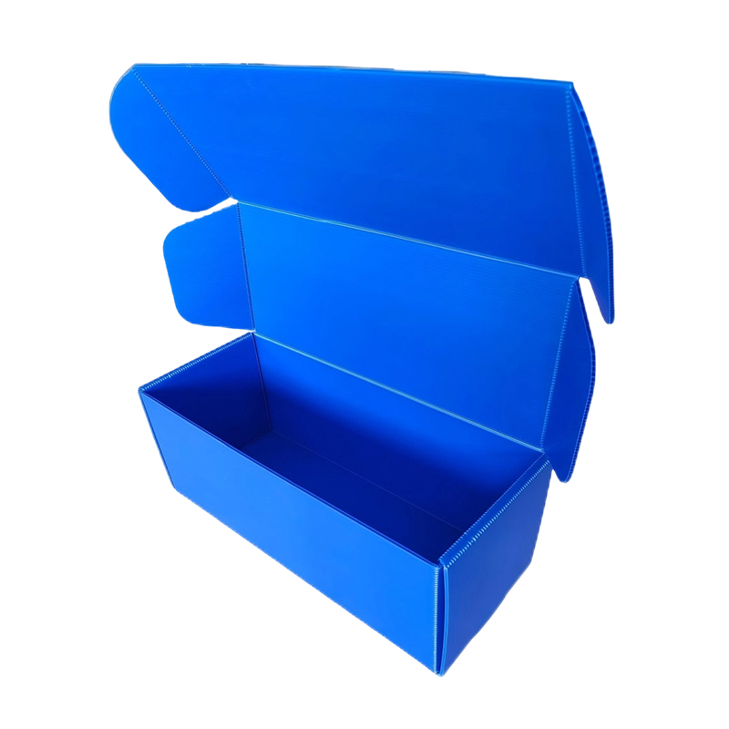 Vanntett sammenleggbar PP korrugert plast Tuck Top postboks