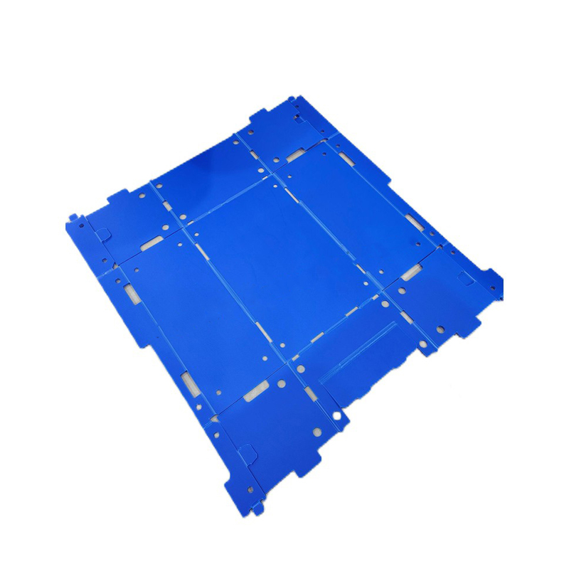 Stabelbar PP-korrugerte plastdeler Plukkbeholder med sidehull